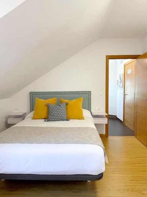 Apto Solpor, Terraza Y Parking Cambados Kültér fotó